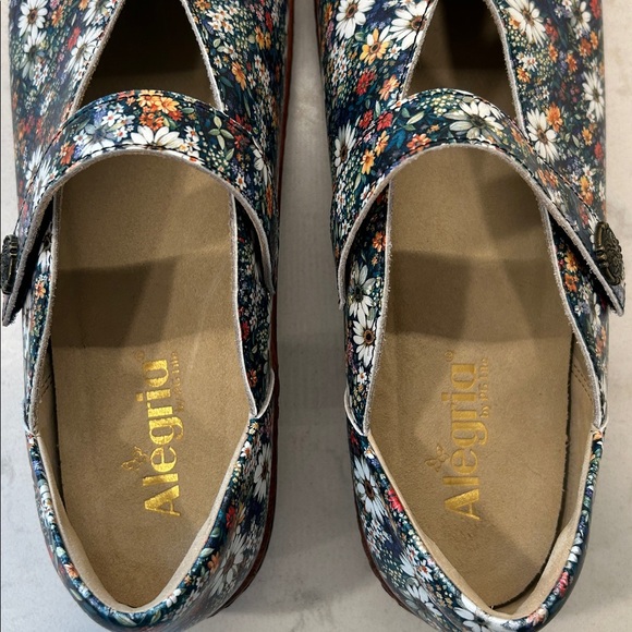 Alegria Opheliah Floral Print Mary Jane Shoes - Picture 9 of 16
